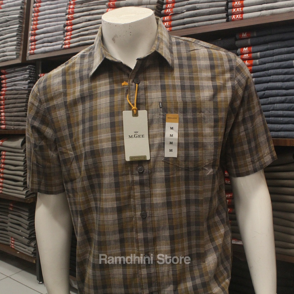 MGEE Kemeja Pria ALTO C126 GREY 1023