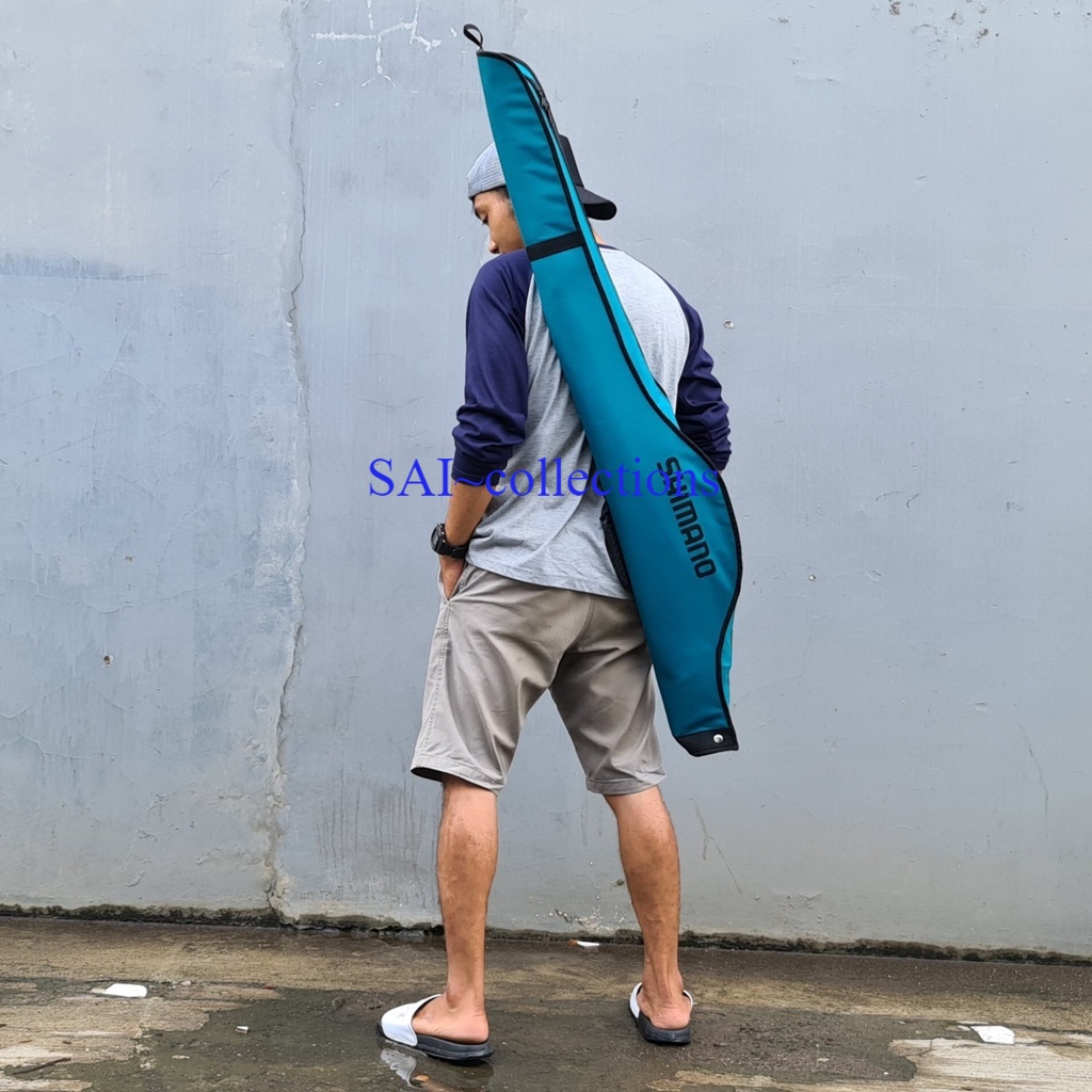 Tas joran rill pancing panjang 80 100 120 cm selempang bahu murah gratis ongkir keren waterproof COD
