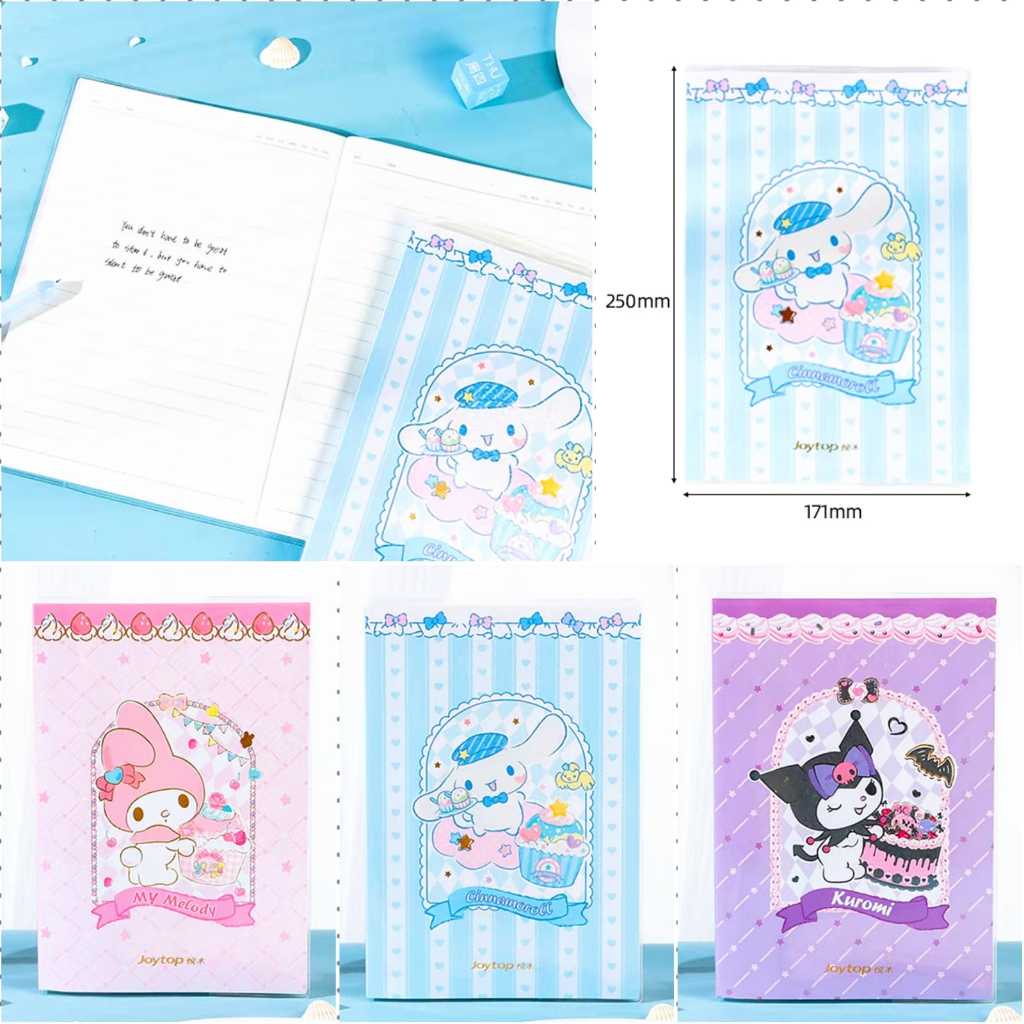 

Buku Tulis Melody Cinnamoroll Kuromi