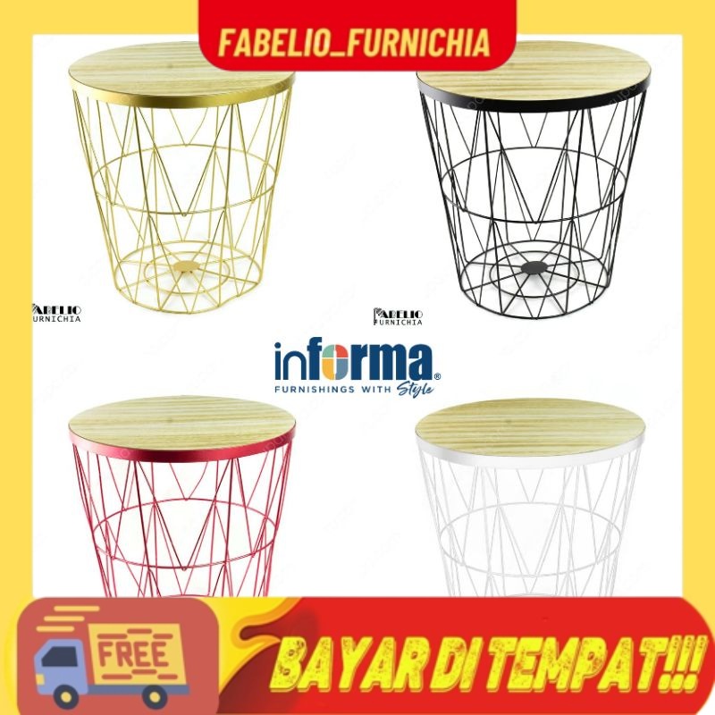 PROMO MEJA TOPAZ  INFORMA / Meja Penyimpanan / Meja Sudut / Meja Cafe