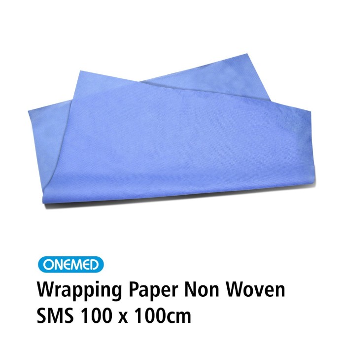 ONEMED Wrapping Paper SMS Non Woven 100x100cm OOF