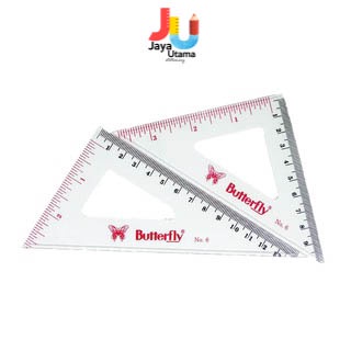 

Penggaris Segitiga 24 cm Butterfly BT-8