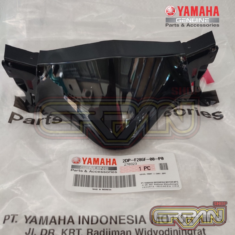 COVER DAGU LAMPU DEPAN NMAX HITAM GLOSSY ASLI ORIGINAL YAMAHA 2DP-F286F-00-P0