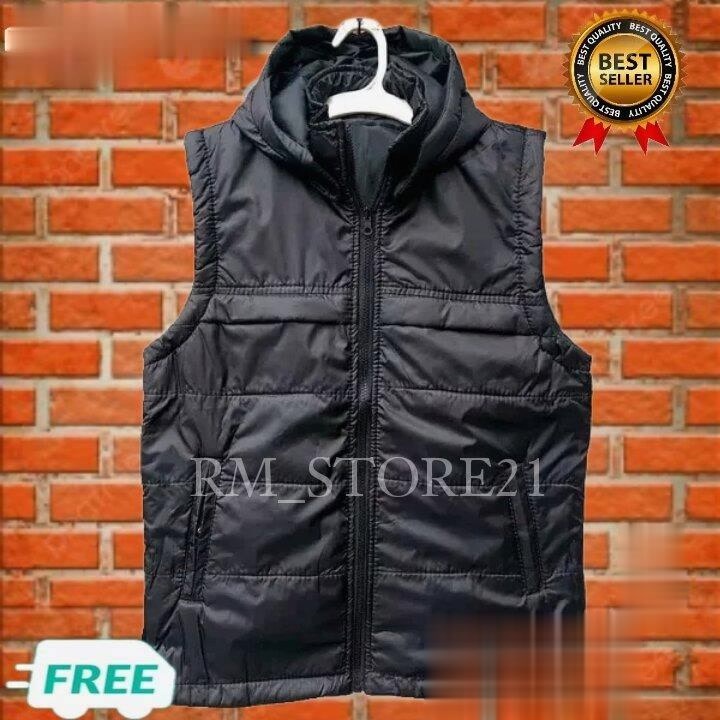 promo // Jaket rompi pria - rompi motor pria casual - rompi pria murah - Rompi parasut pria outdoor 