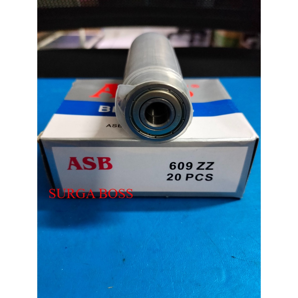 Bearing 609 ZZ merk ASB ( minimal pembelian 10pc )