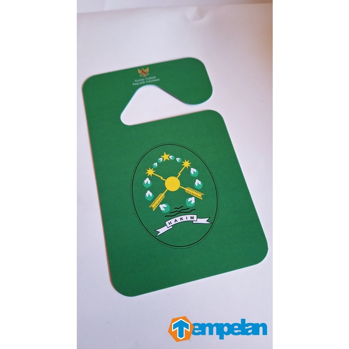 Parking Sign Penanda Parkir Gantungan Spion Hakim RI