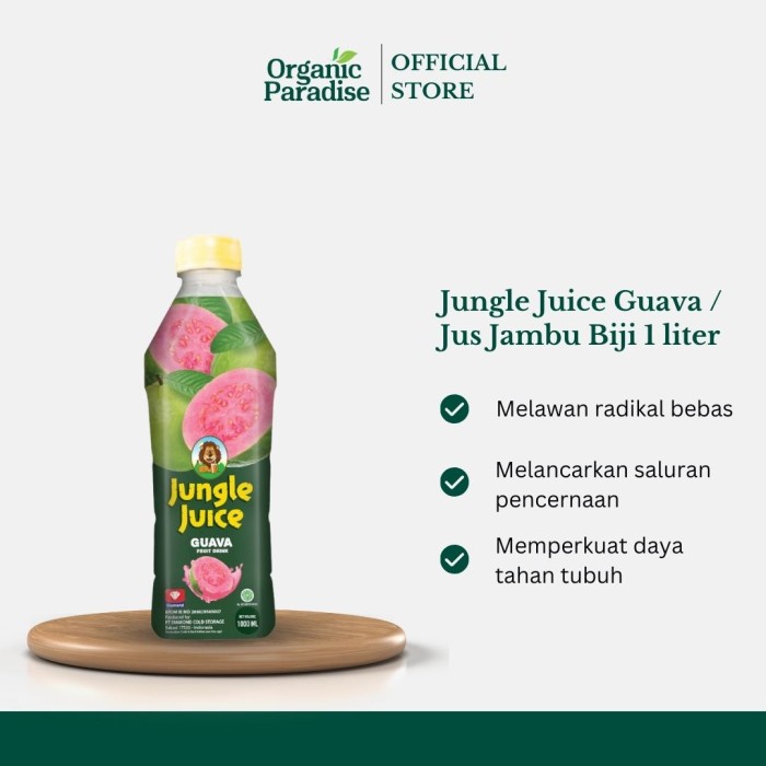 

Juice Guava 1 Liter / Jus Jambu Biji 1 Liter Jungle Juice