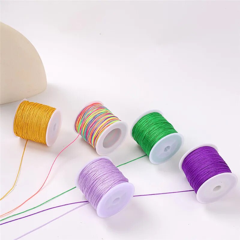 Tali Sambala / Tali Giok Cina 50M Benang Satin Nylon accesories