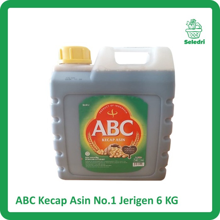 

ABC Kecap Asin No.1 Jerigen 6 KG