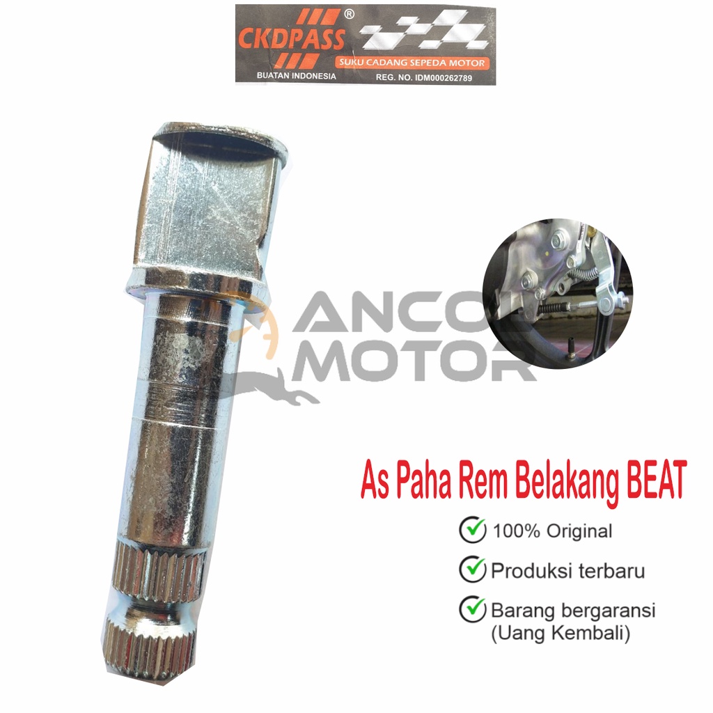 CKDPASS As Paha Rem Belakang Vario Beat Scoopy Genio Spacy Honda Motor