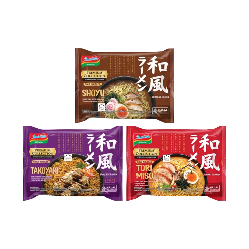 

Indomie Premium Ramen Berbagai Varian Pilih Rasa