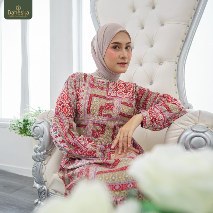best -Gamis Baneska Busui Ferina Series - Gold, M