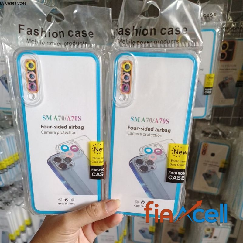Softcase Clear Space Bening Samsung A70/A70S Casing Transparan Pelindung Camera