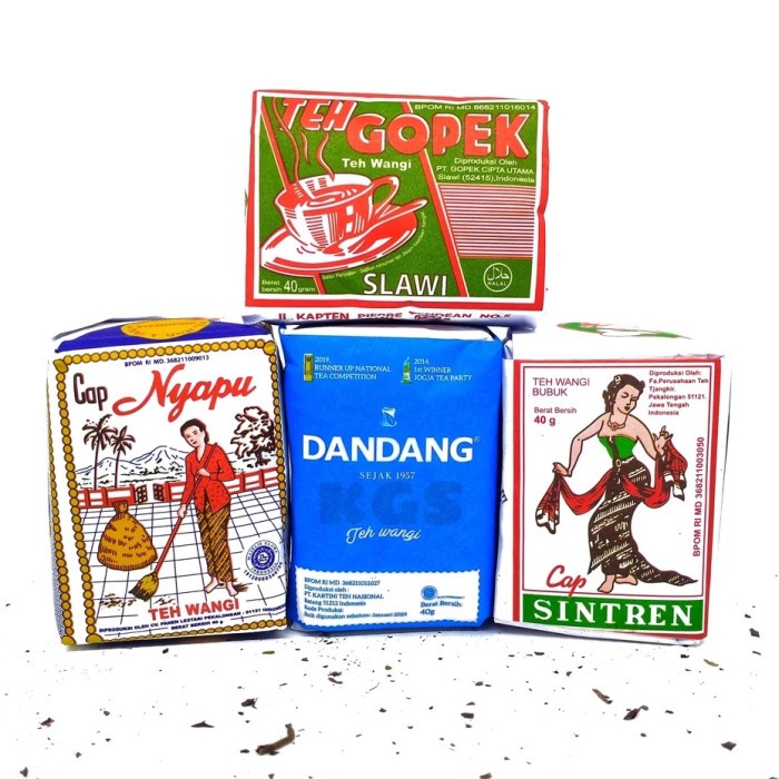 

PAKET isi 4 Teh Racikan Enak Wangi Khas Solo