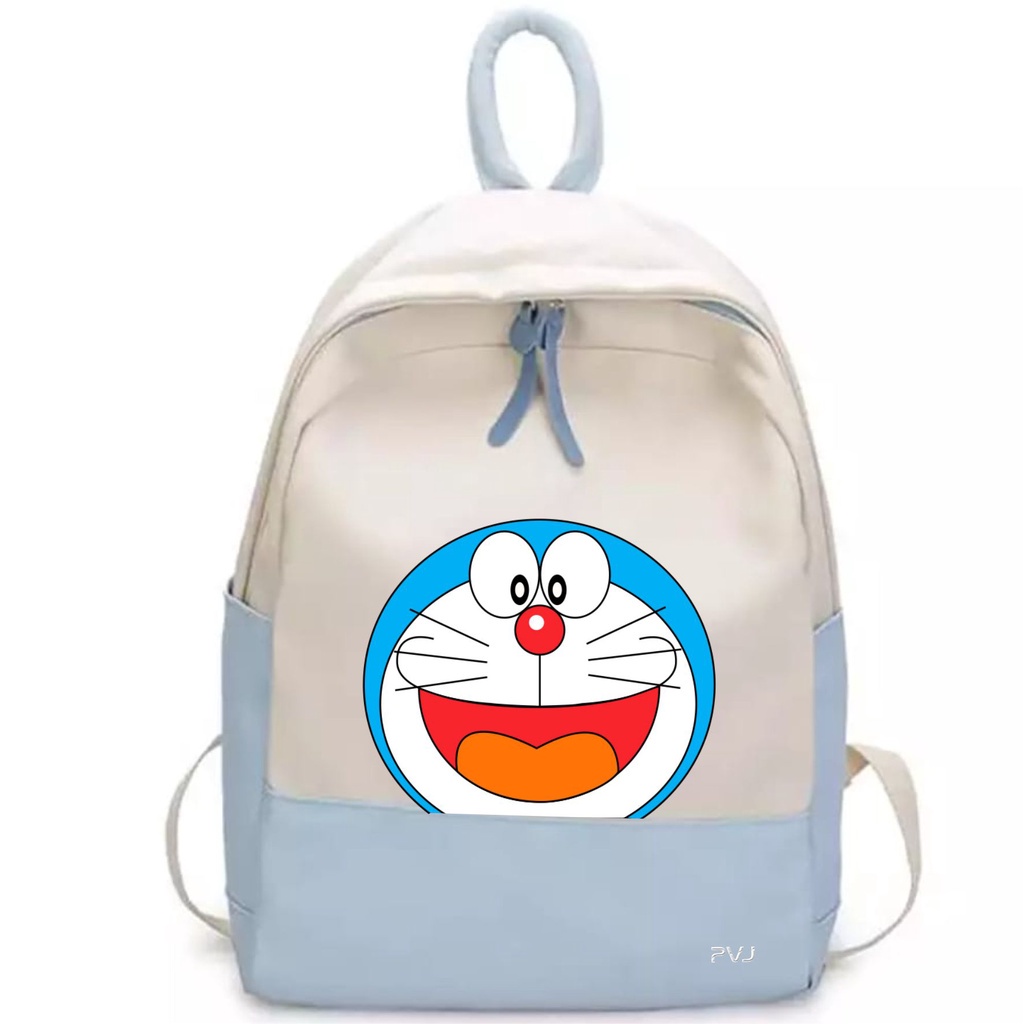 Tas  Anak Perempuan Laki Laki Ransel Sekolah karakter Doraemon