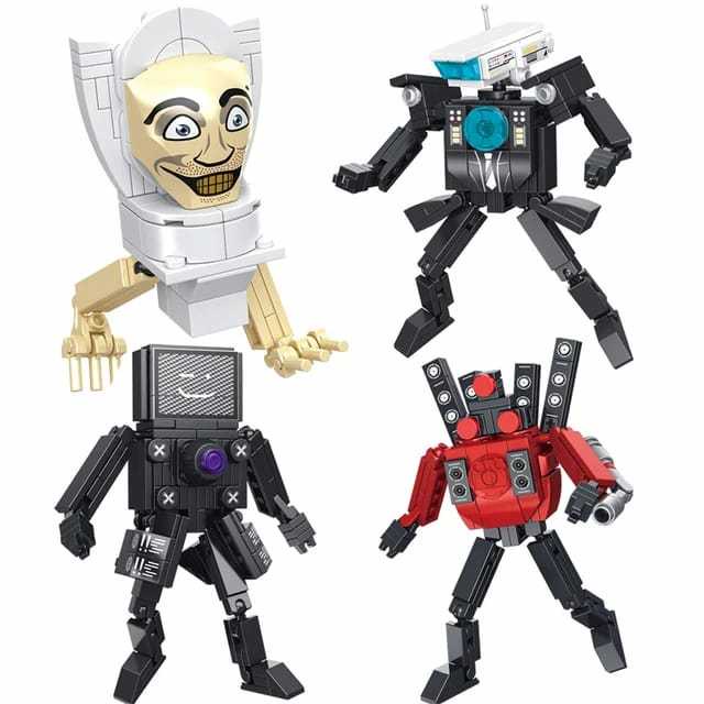 new skibidi MAINAN EDUKASI LEGO SKIBIDI TOILET BALOK SUSUN # topedo store