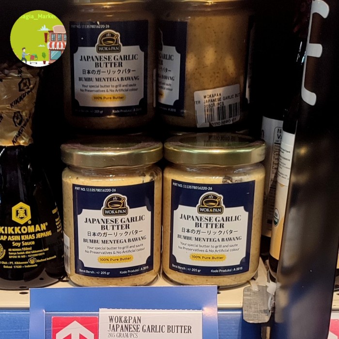 

Wok&Pan Japanis Garlic Butter 205gr