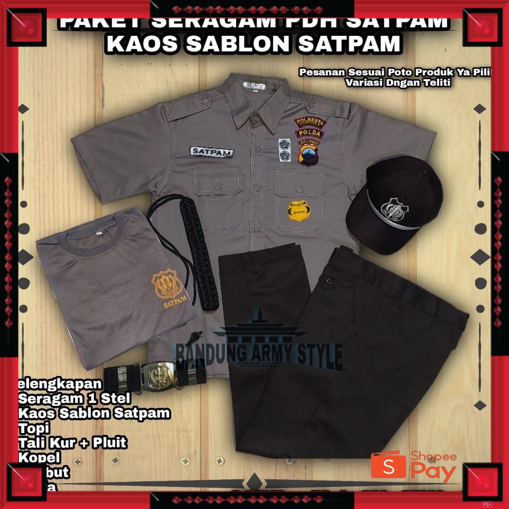 12.12 SERAGAM SALE / Seragam security terbaru / Seragam PDH terbaru LENGKAP / Seragam Security Cokla