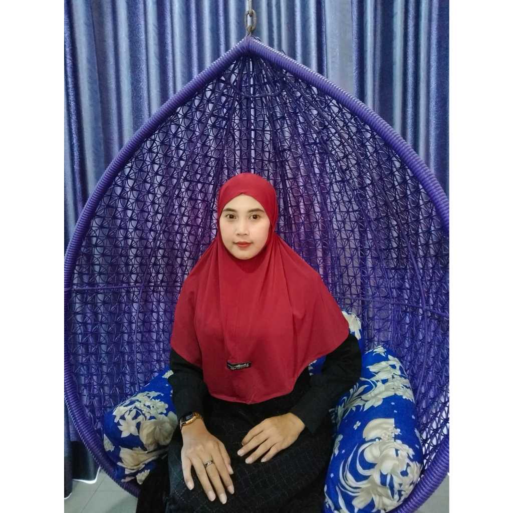 JILBAB HIJAB BERGO MARYAM BAHAN JERSEY KOREAN PREMIUM