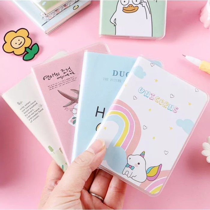 

Notebook Unicorn Anak Lucu Small Buku Diary Catatan Glitter