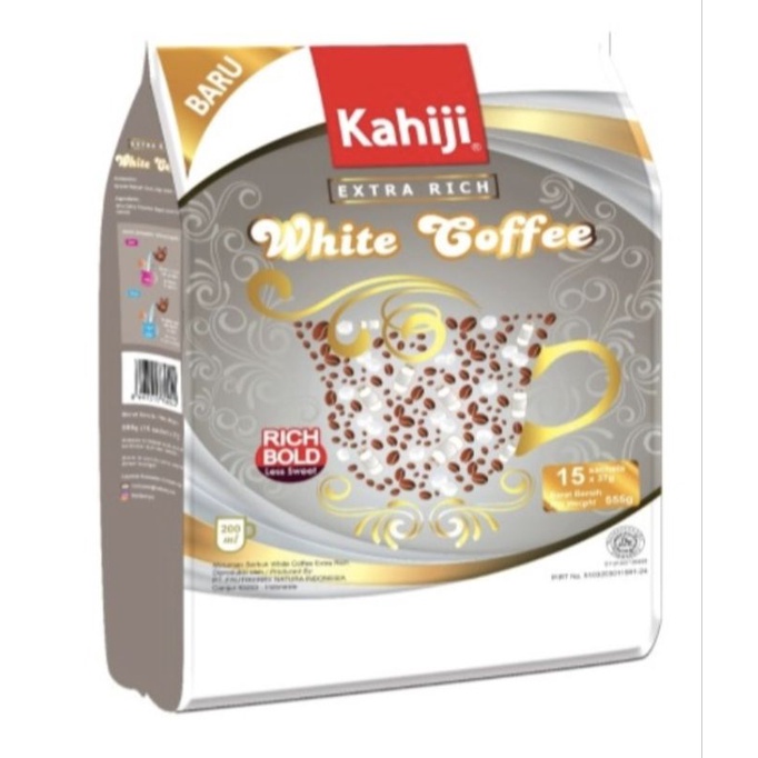 

COD Kahiji White Coffe Rich - Less Sweet - 15 sachet (Original)