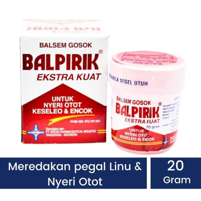 Geliga Balpirik 20 gr | Balsem 20 gram Balpirik strong / Geliga 20gr