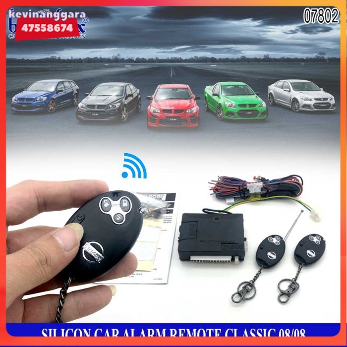 Silicon Alarm Remote Mobil CLASSIC - Alarm Mobil - Sirene Mobil