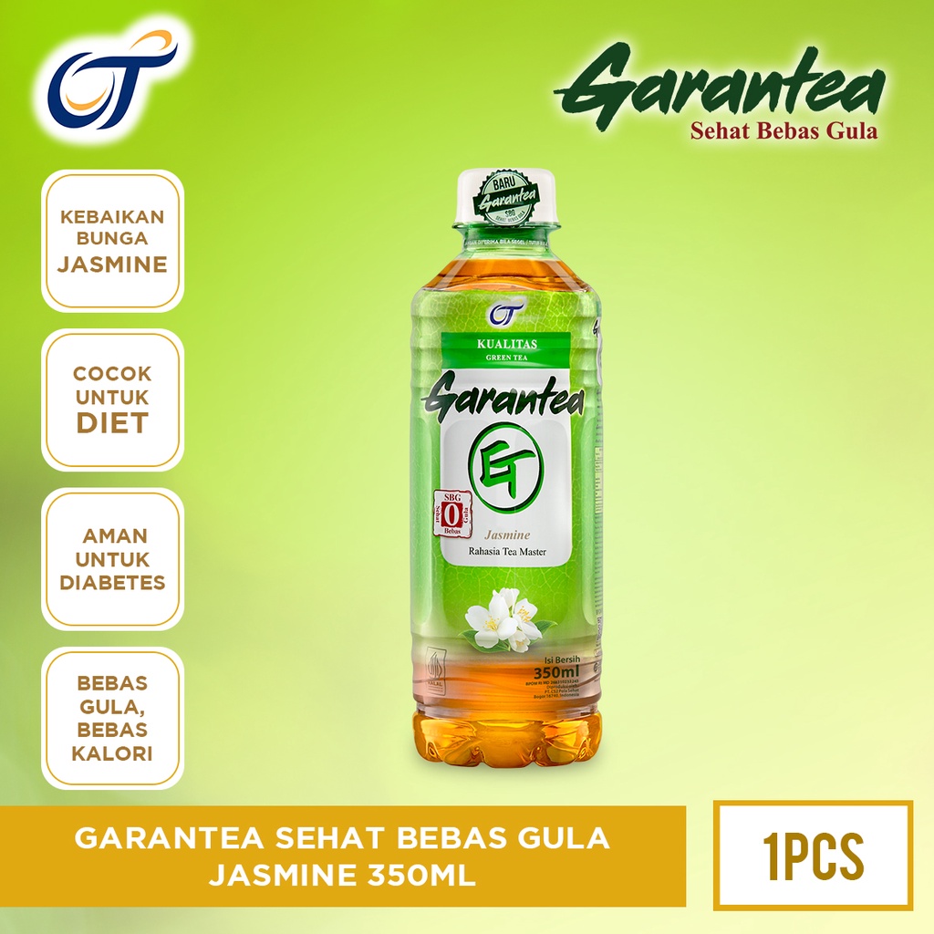 

Garantea Sehat Bebas Gula - Green Tea Jasmine 350ML - 1 Pcs