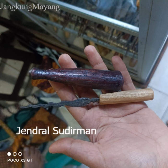 

tombak panimbal sepuh lengkap rangka pamor ceprit Murah Meriah JD21 murah