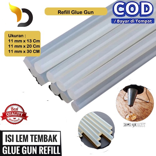 

Refil Lem tembak Besar Murah Isi Lem Bakar Refill Glue Gun Untuk DIY Dekorasi Aksesoris Sambungan Produk Kerajinan Serbaguna