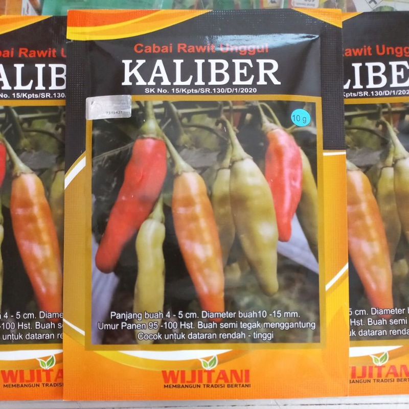 

Benih Cabe Rawit KALIBER 10 Gram Wijitani Original