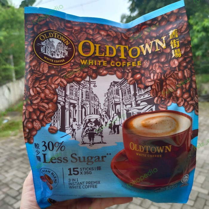 

old town white coffee less sugar