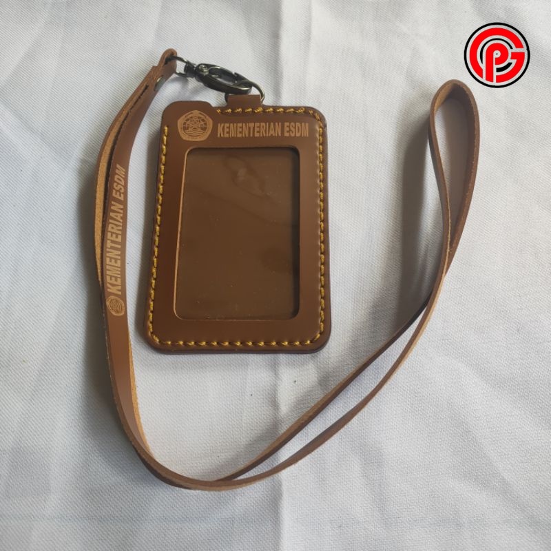 

Best Seller Lanyard Kulit ESDM / Lanyard Kulit Kementerian ESDM / Lanyard ESDM