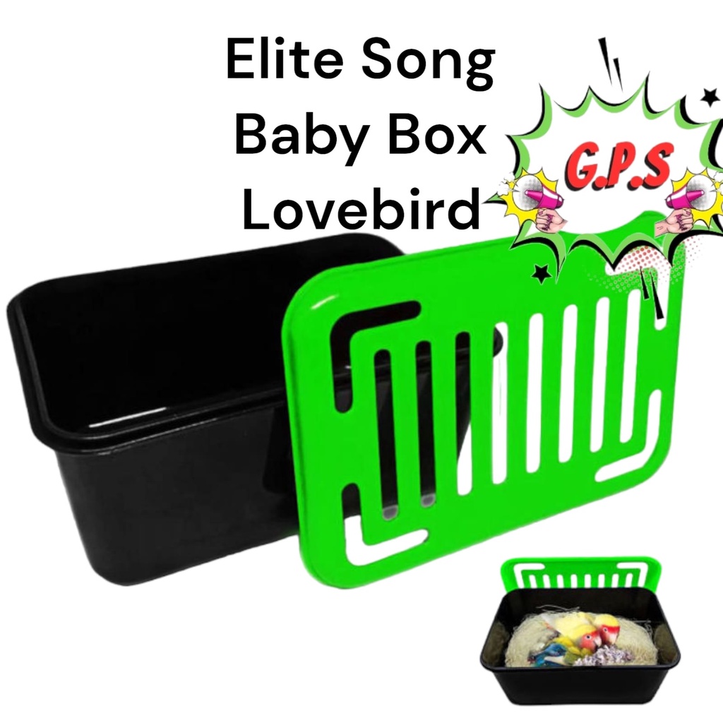 Baby Box LoveBird Elite Song Box Wadah Kotak Anakan Burung
