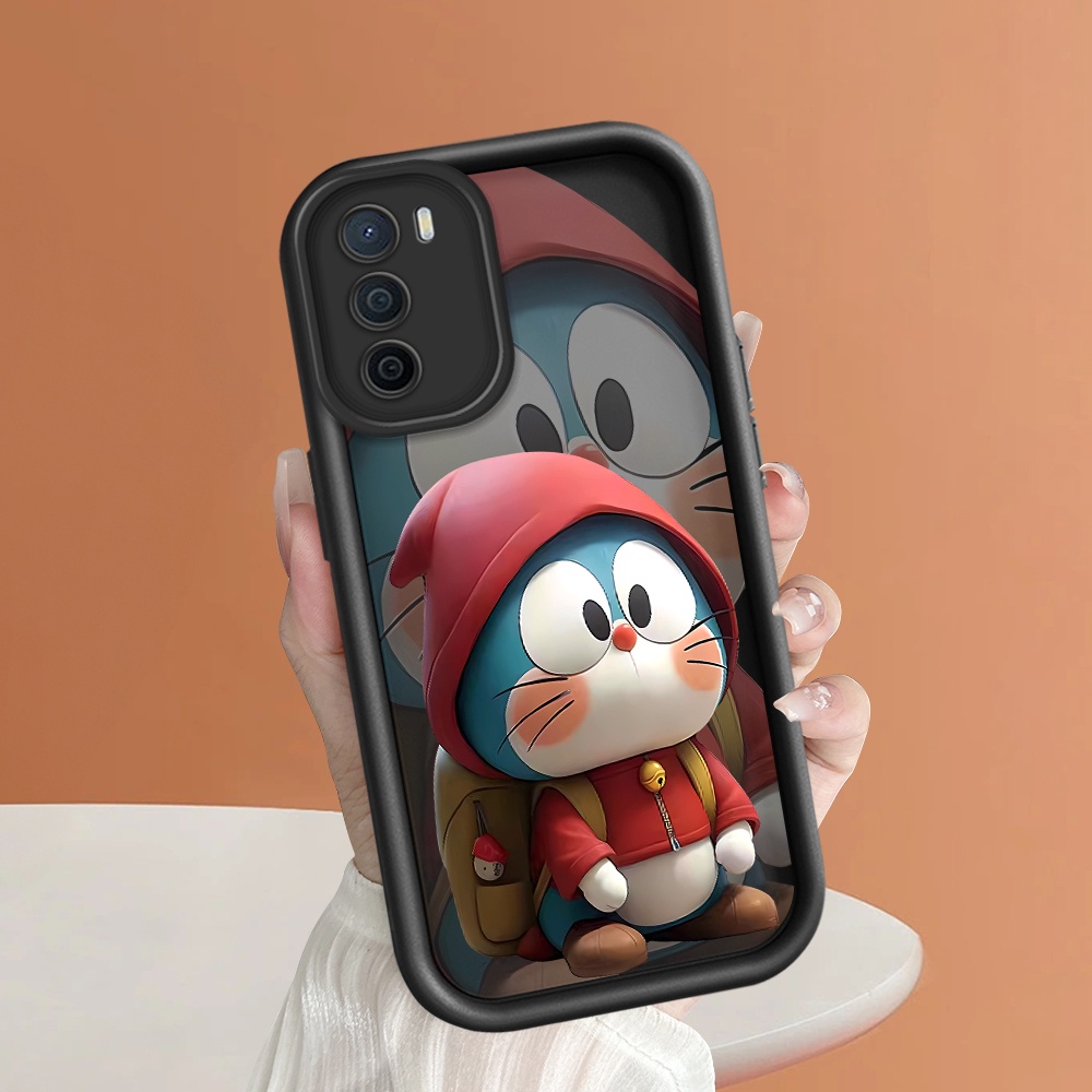 Casing Hp Untuk OPPO A16 A16S Handphone Silikon Softcase Cute Doraemon Soft Phone Case Mode Kesing C
