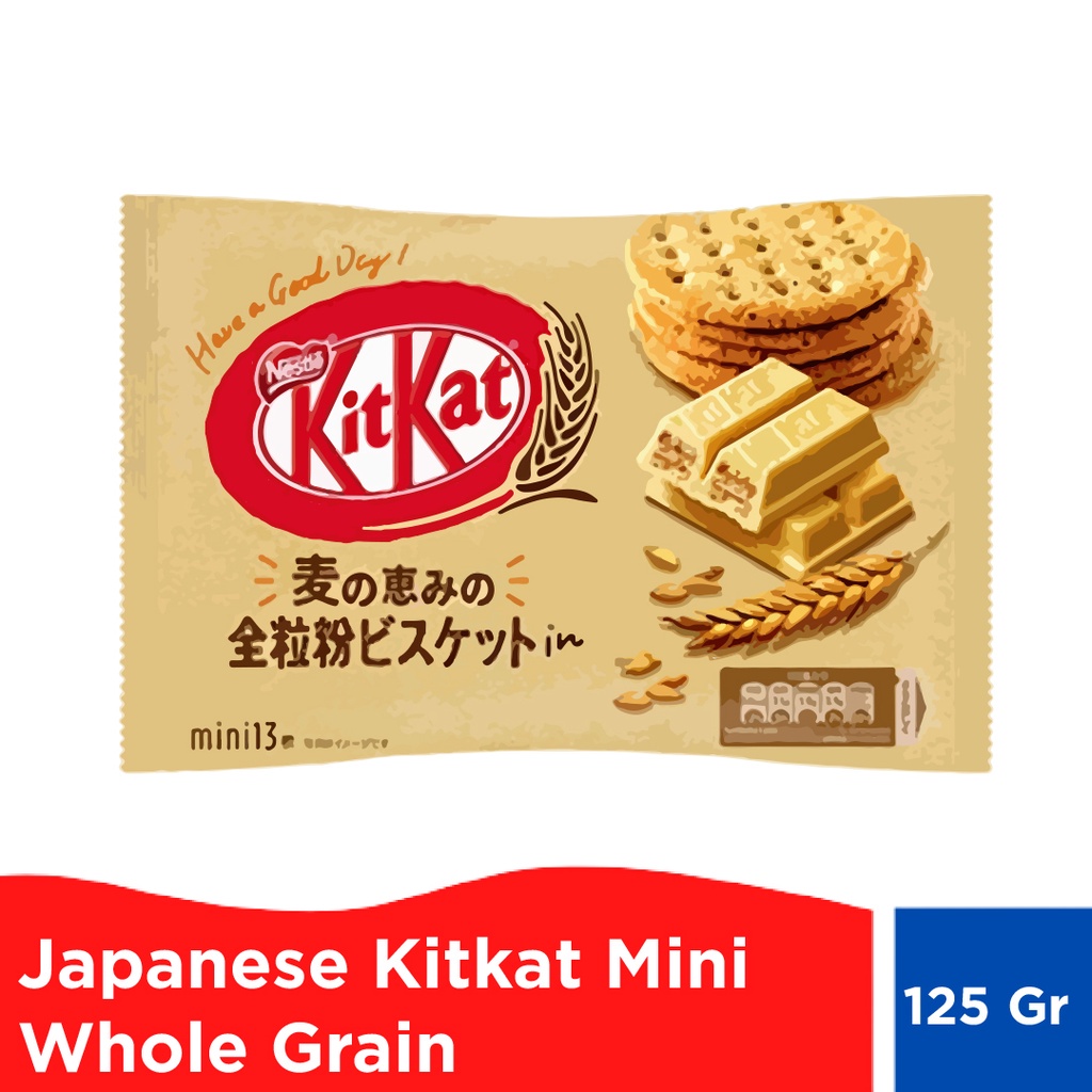 

Japanese KitKat Mini Whole Grain
