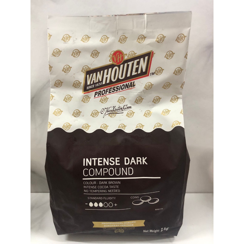 

VAN HOUTEN INTENSE DARK COMPOUND ( 1 KG ) CHOCOLATE COINS