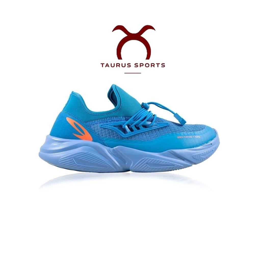 910 Nineten RYU SWIFT Sepatu Training - BIRU/ORANYE