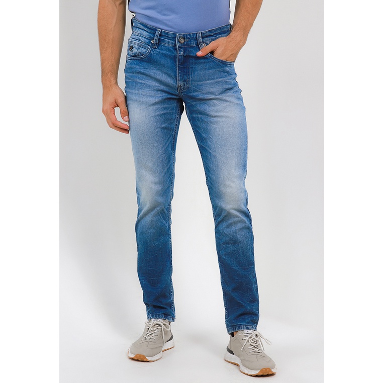 X8 Lucken Jeans slim fit jeans pria