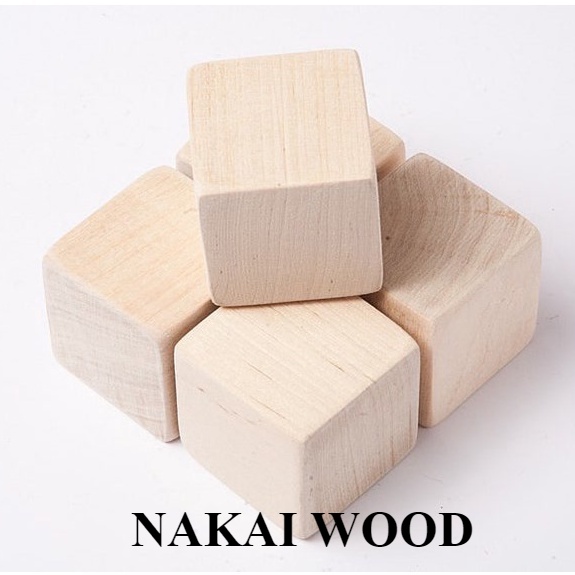 Balok Kubus Kayu Mainan Anak Properti foto