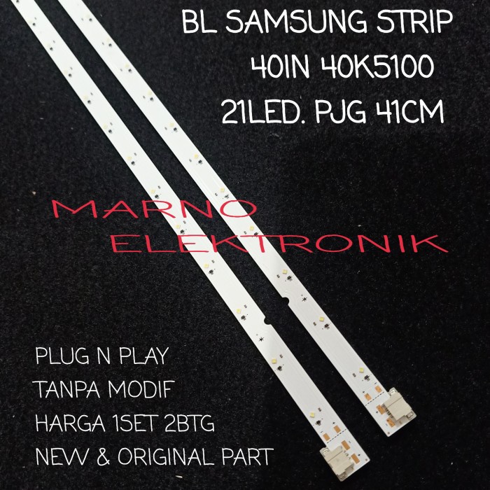 PART LAMPU BACKLIGHT TV SAMSUNG UA-40K5100 BL UA 40K5100 LAMPU BL UA40K5100