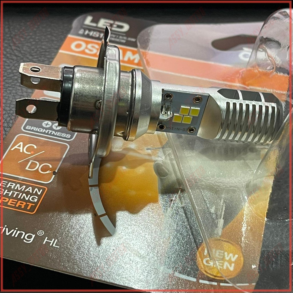 Bohlam Lampu Depan LED Osram HS1/H4 KLX 150 NINJA R RR 150/250 D'Tracker Z250SL
