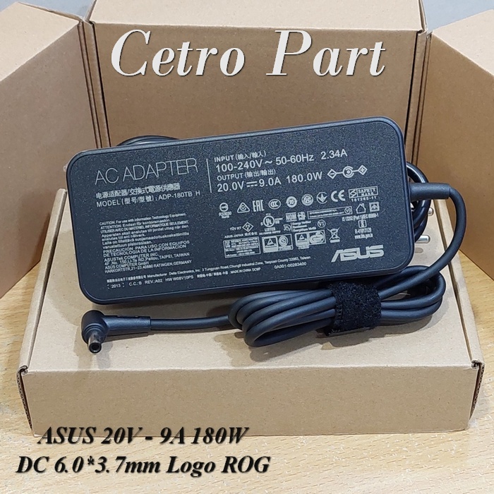 Charger Adaptor Laptop ASUS ROG 15 GX550LXS RTX2080 Series 20V-9A LOGO -NEW