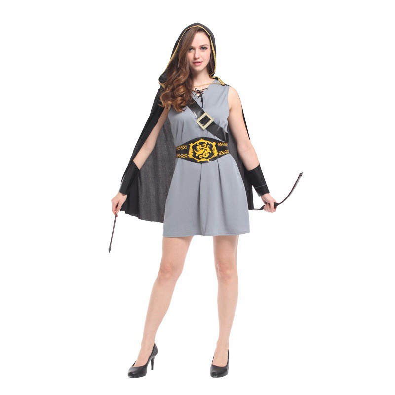 IMPORT Women Hunger Games  Katniss Everdeen Costume Cosplay Adult Female Halloween Stage