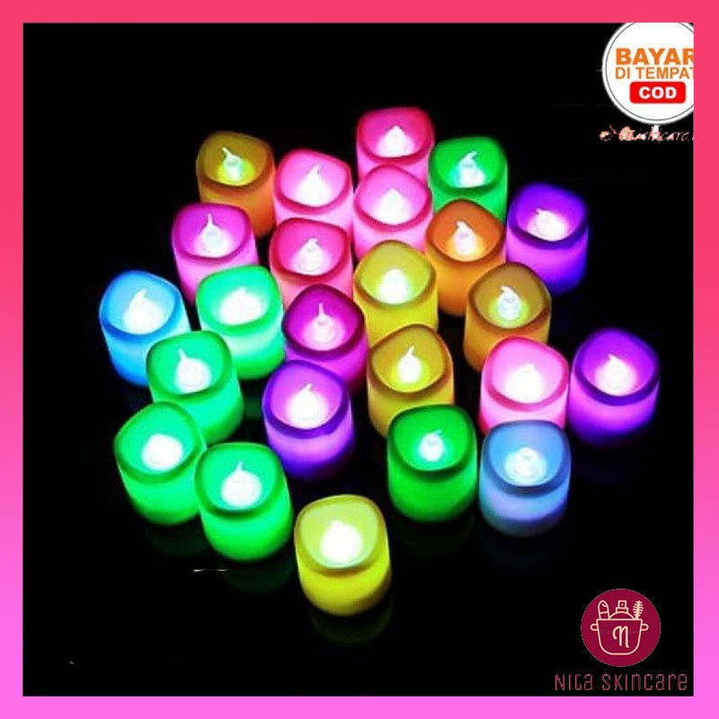 Lampu Lilin Electric Led Mini Lilin Lilin Led Hias Kamar Lampu Dekorasi Kamar