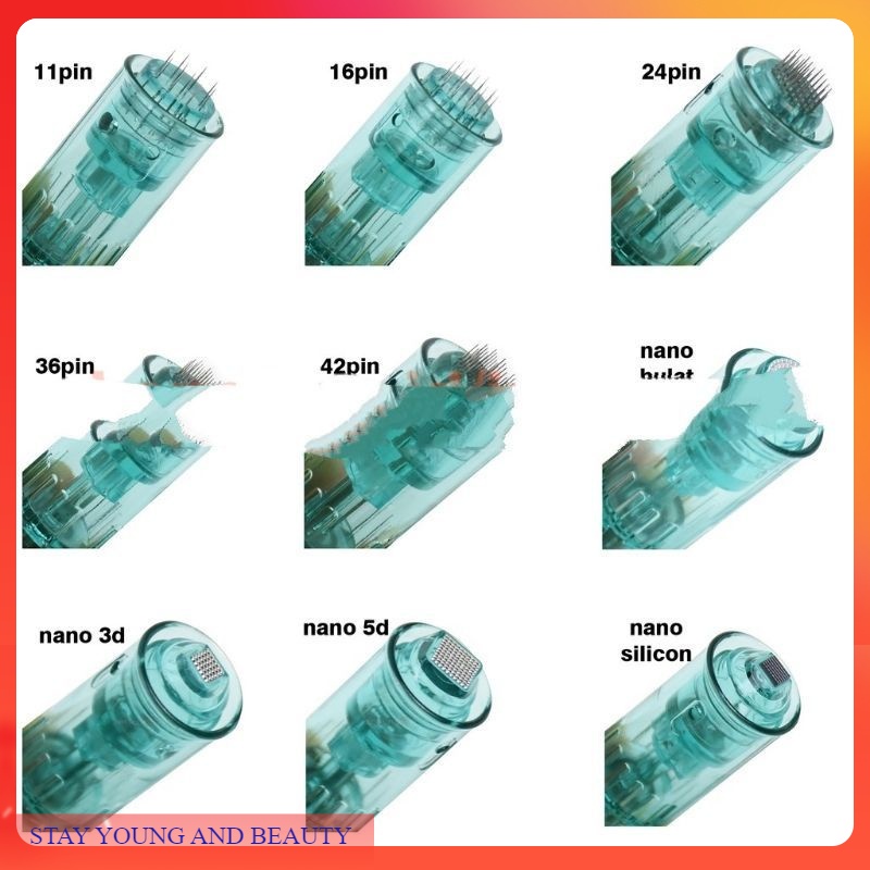 jarum dr pen a6s khusus mesin dr pen a6s dermapen mts bopeng bb glow nano S