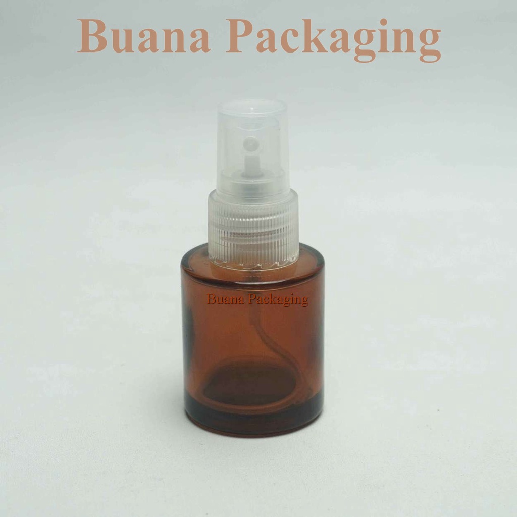 Botol Serum 20 ml RF Amber Original Spray / Botol Kaca 20 ml / Botol Kosmetik / Serum Kaca Spray / B