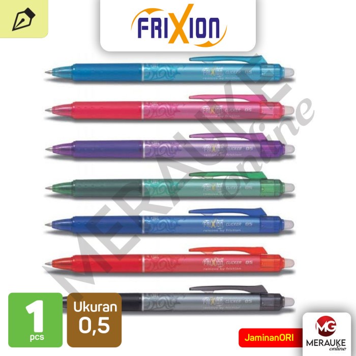 

Ballpoint PILOT Frixion Clicker Extra Fine 0.5