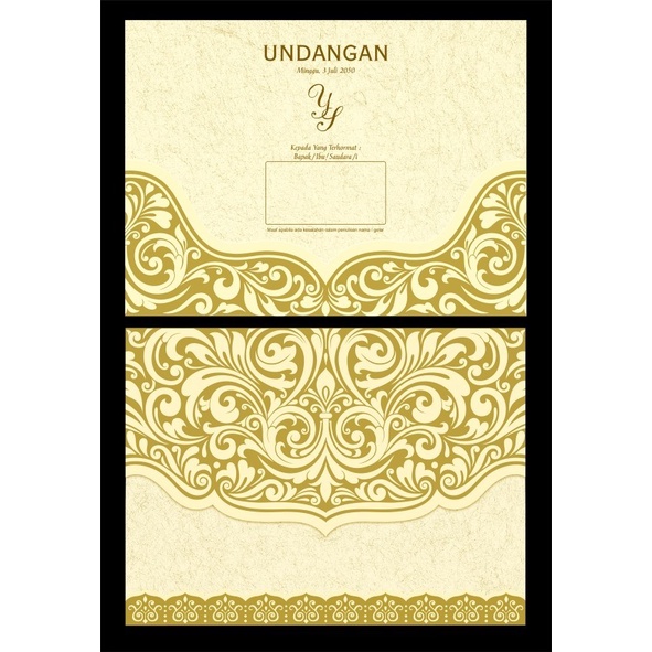 Blangko Kosong Undangan Pernikahan ERA BARU / ERBA 2408 ISINYA SAJA