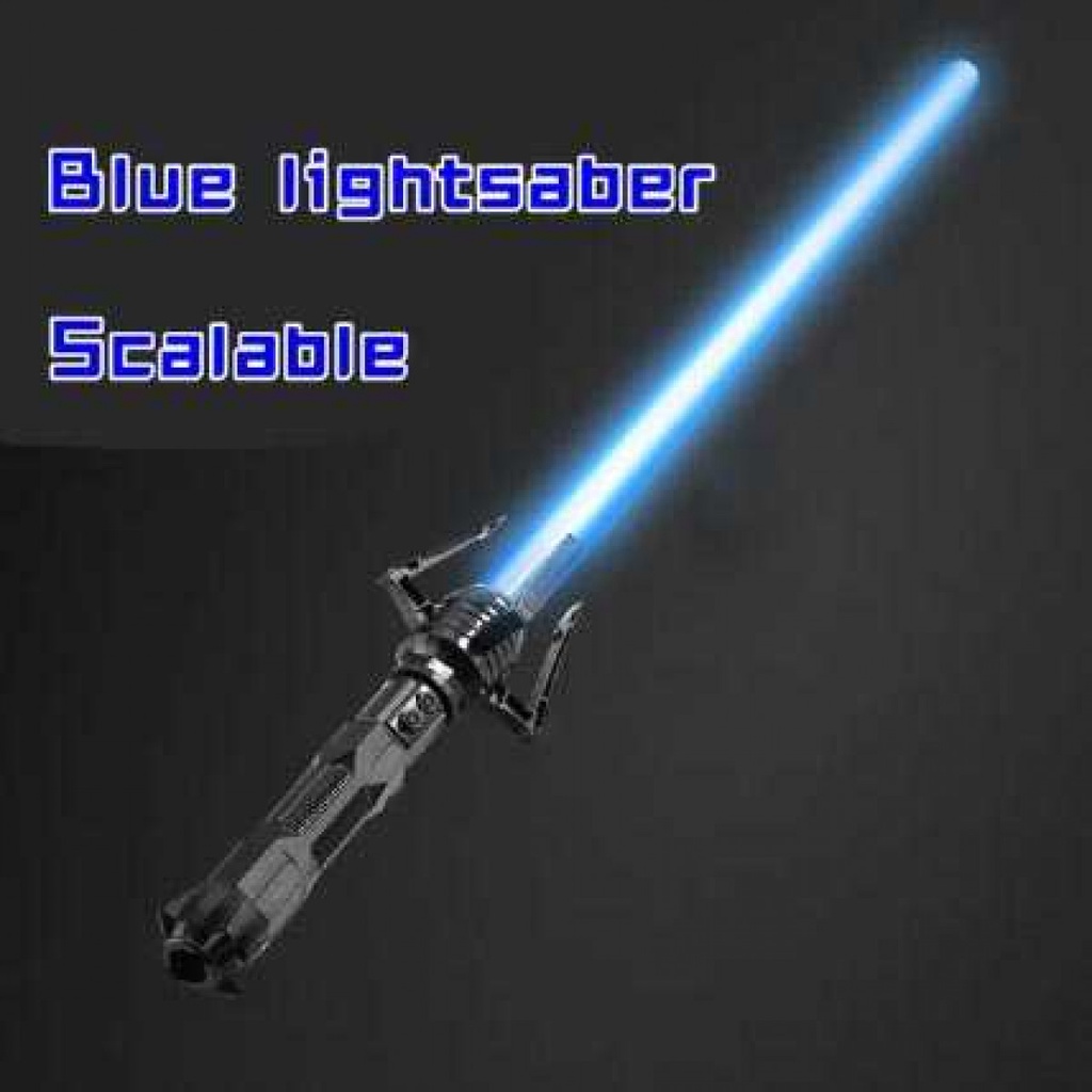 [READY STOK] Mainan Pedang Lightsaber Star Wars Retractable 80cm with Sound - SX-8 Original